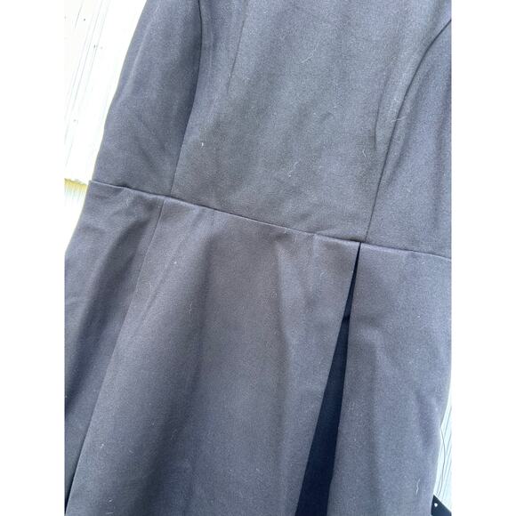 Lulus Cut out and About Black Skater Dress Small NWT - Picture 6 of 13